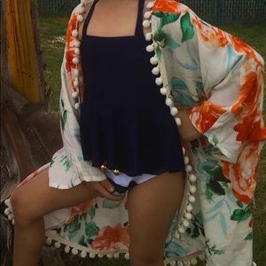 Pom Pom swim coverup size S 4/5